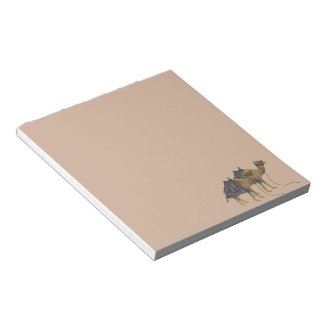 Camel Caravan Notepad (Angled)