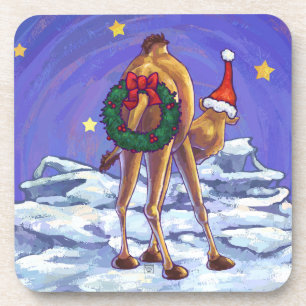 Camel Christmas Coaster