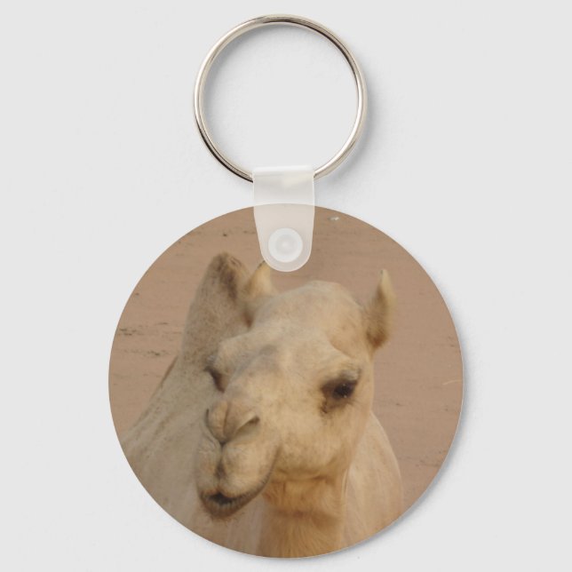 Camel close up key ring (Front)