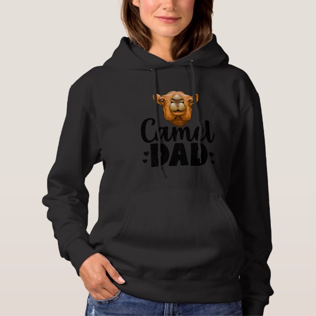Camel Dad Desert Animal      Hoodie (Front)