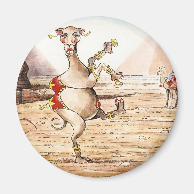 Camel Dance Magnet (Front)