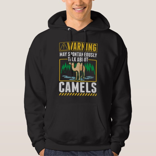 Camel Dromedary Egypt Camel  1 Hoodie (Front)