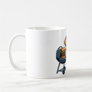 Camel eating a hamburger coffee mug