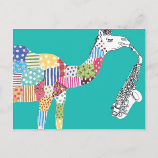 Camel emerald green postcard