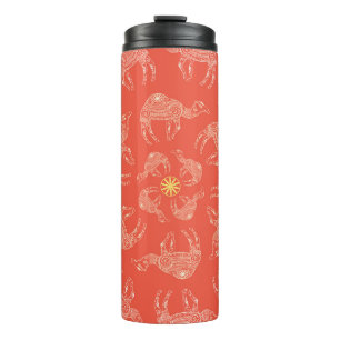 Camel Frame: Vintage Desert Map Thermal Tumbler