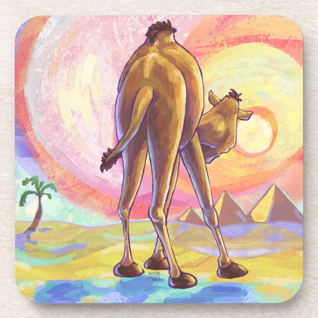 Camel Gifts & Accessories Coaster (Front)
