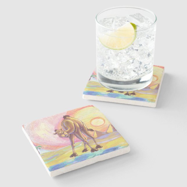 Camel Gifts & Accessories Stone Coaster (Side)