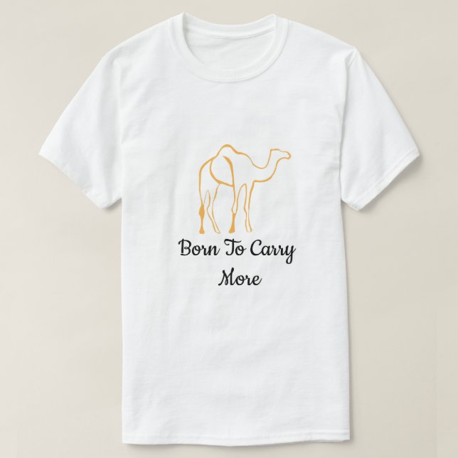 Camel Graphic T-Shirt (Design Front)