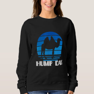 Camel Hump Day Camel Hump Day Retro Sunset Sweatshirt