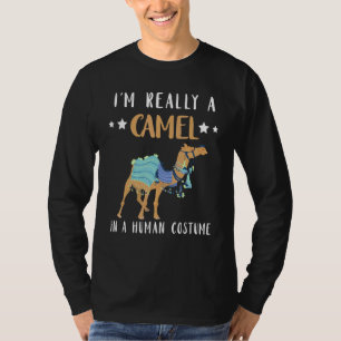 Camel In A Human Costume Camel Dress Arabian Camel T-Shirt