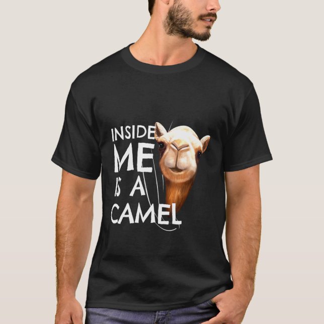 Camel Inside Me Clothes Kids Camel T-Shirt (Front)