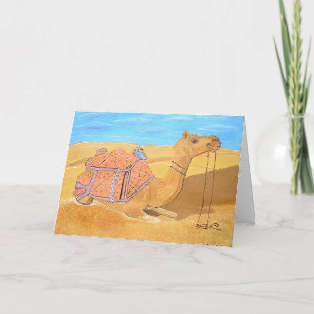 Camel Invitation card (Front)