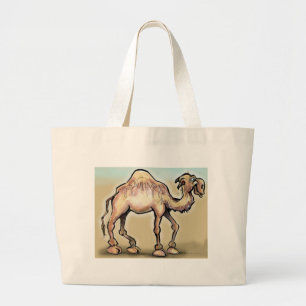 Camel Large Tote Bag