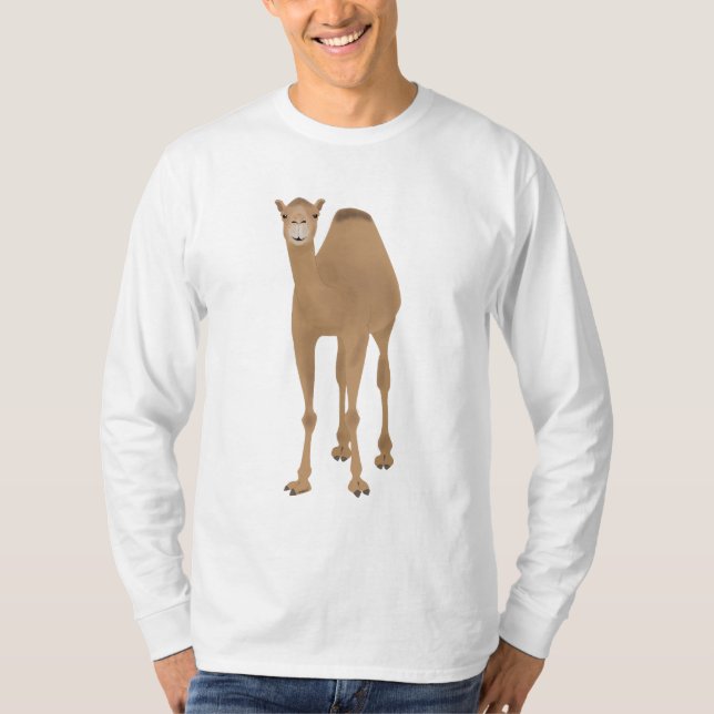 Camel Long Sleeve Tshirt (Front)