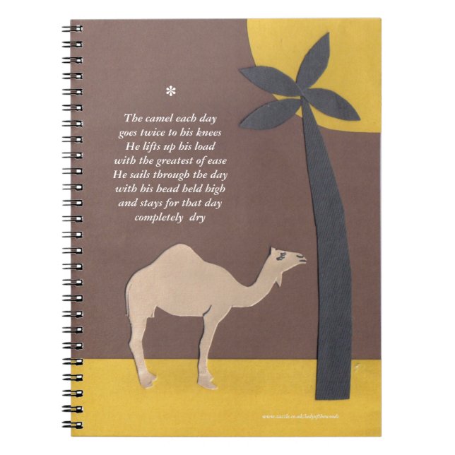 Camel notebookN Notebook (Front)