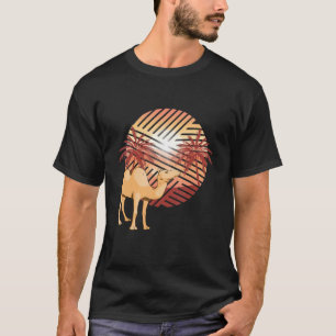 Camel Palm Tree Hump Day Wednesday Work Camel T-Shirt