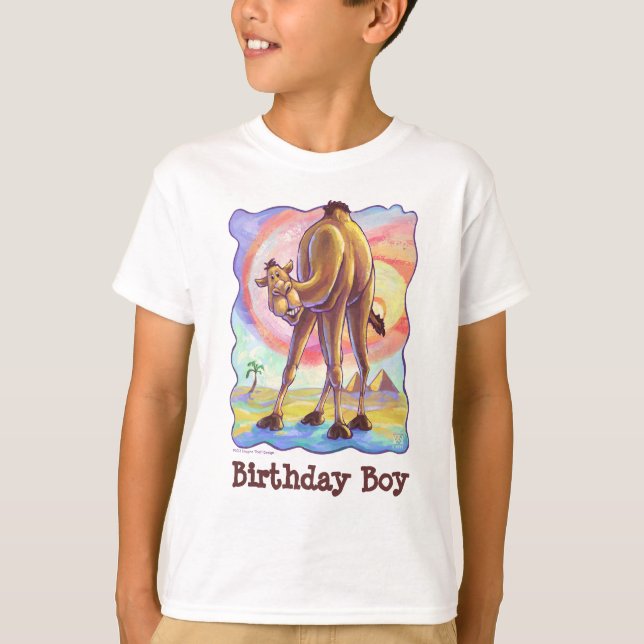 Camel Party Centre T-Shirt (Front)