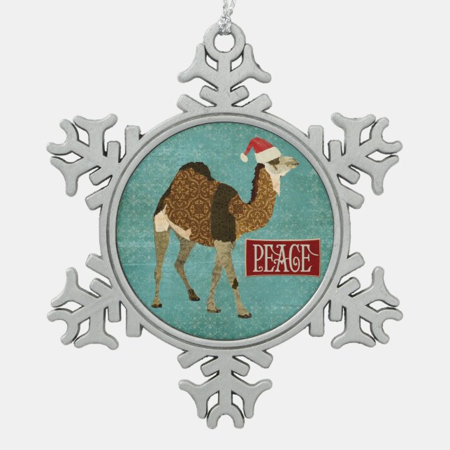 Camel Peace Ornament (Front)