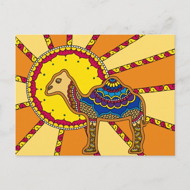 Camel Postcard (Front)