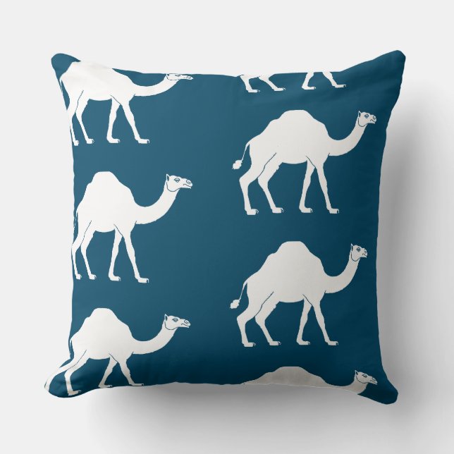 camel print on pillow (Front)