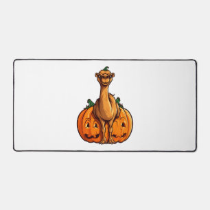 Camel Pumpkin Lazy Halloween Party Costume Kids Desk Mat