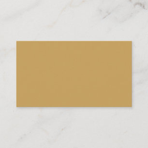 Camel-  shade of brown (solid colour)  business card