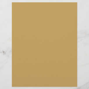 Camel-  shade of brown (solid colour)  custom letterhead