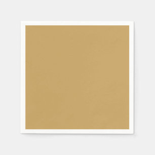 Camel-  shade of brown (solid colour)  napkin
