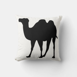 Camel Silhouette Cushion