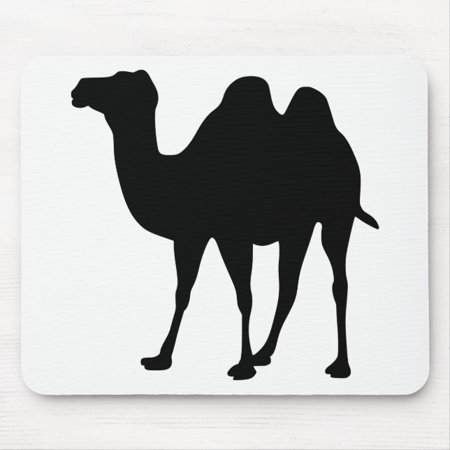 Camel Silhouette Mouse Pad (Front)