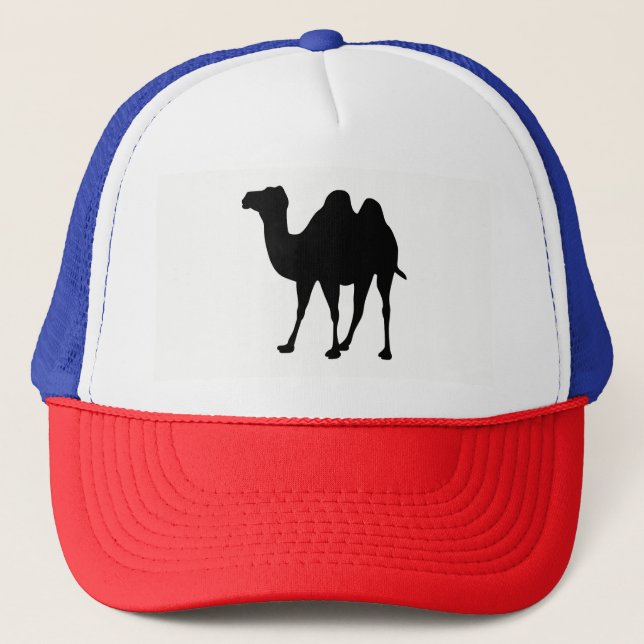 Camel Silhouette Trucker Hat (Front)