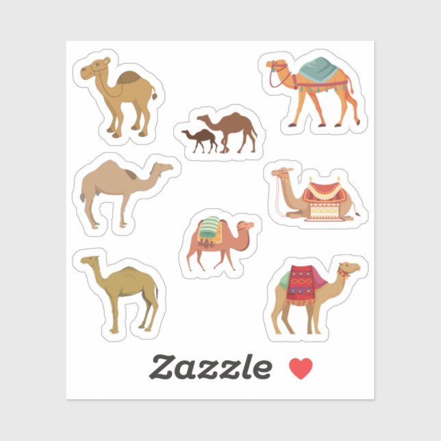 Camel Stickers (Sheet)