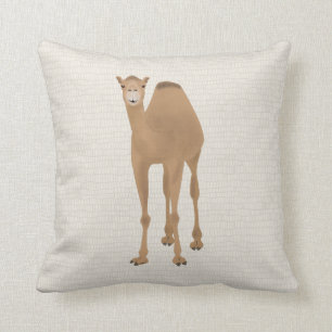 Camel Throw Pillow