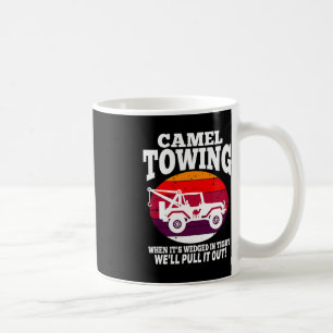 Camel Towing Fun Retro Camel Towing Fun Halloween Coffee Mug