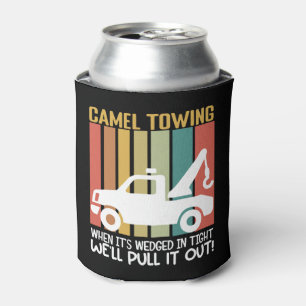 Camel Towing Retro Adult Humor Saying Halloween Can Cooler