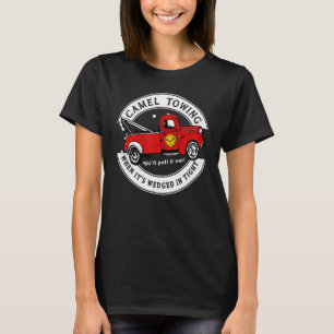 Camel Towing Retro Adult Humour Saying Halloween 1 T-Shirt