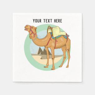 Camel Trek Egypt Napkin