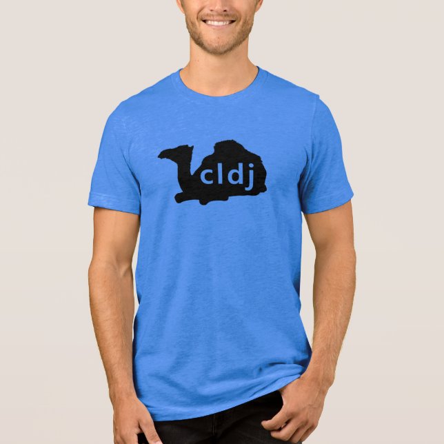 Camel Tri-blend T-shirt Unisex Shirt (Front)