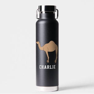Camel Unique Boy Birthday Personalised Custom Name Water Bottle