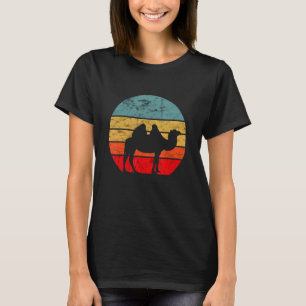 Camel Vintage Retro Arabian Camel Animal Hump Back T-Shirt
