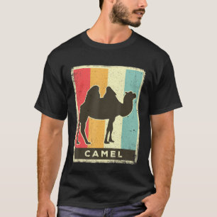 Camel Vintage Retro Poster Animal T-Shirt