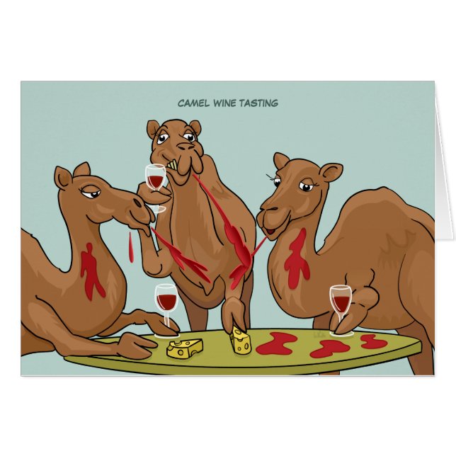 Camel Wine Tasting Card (Front Horizontal)