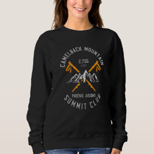 Camelback Mountain Hiking Phoenix Arizona Premium Sweatshirt