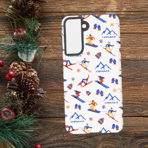 Camelback Pennsylvania Ski Snowboard Pattern Samsung Galaxy Case