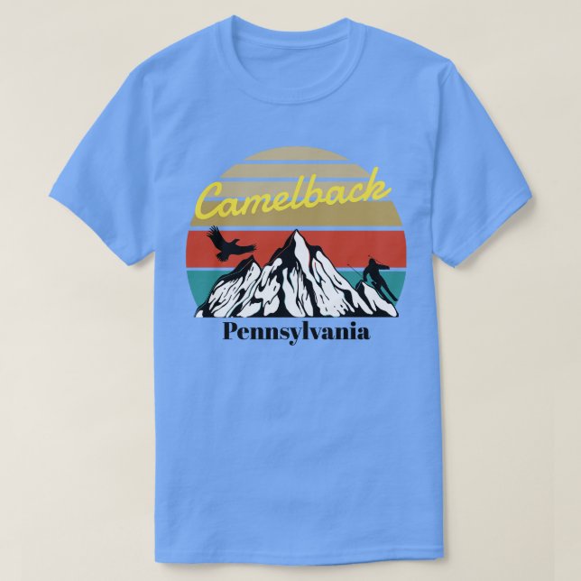Camelback ski Pennsylvania T-Shirt (Design Front)