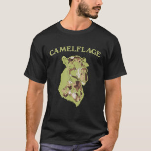 Camelflage  For Camel Funny Camelflage Men Women T-Shirt