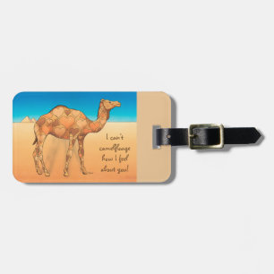 Camelflouge Luggage Tag