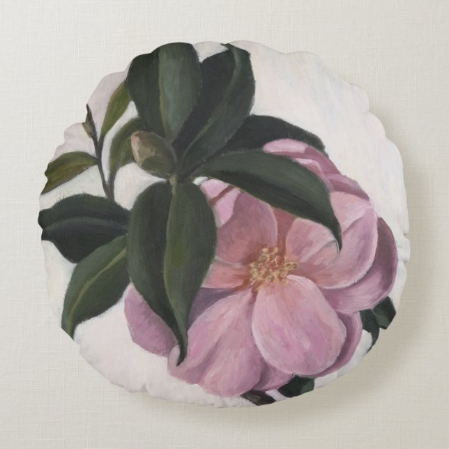 Camellia 1998 round cushion (Front)
