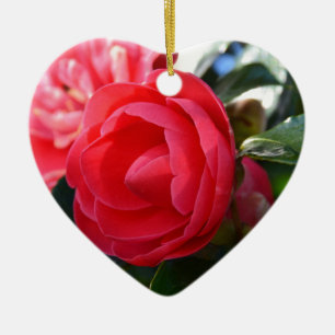 Camellia Blossom Ceramic Tree Decoration