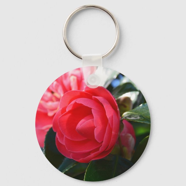 Camellia Blossom Key Ring (Front)